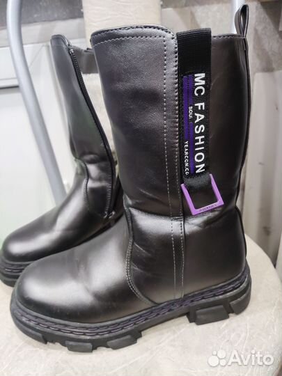 Сапоги зимние для девочки 34 размер