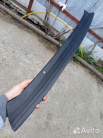 Накладка на задний бампер LADA vesta седан