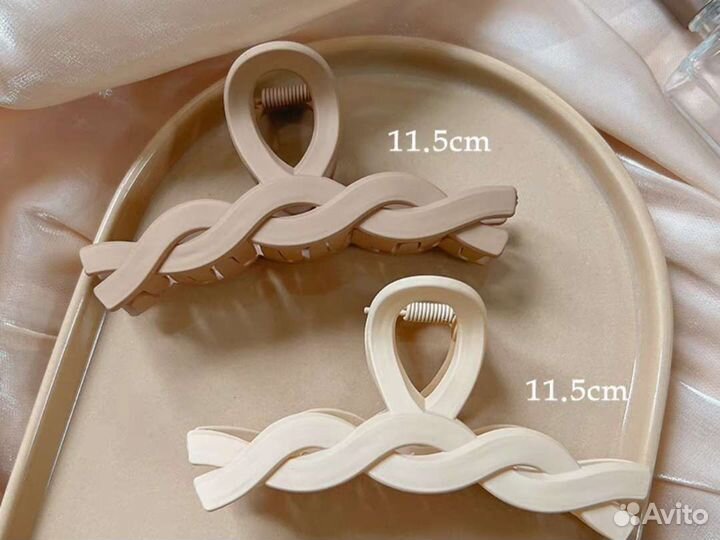 Заколки крабики для волос новые