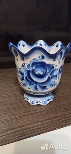 Посуда гжель 1980-е