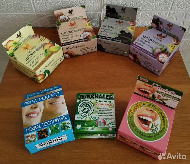 Отбеливающая зубная паста из Таиланда
