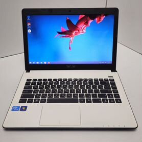 Офисный ноутбук Asus x401 14/320/4Gb