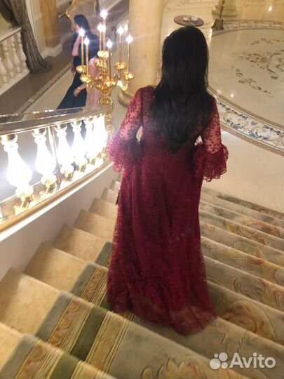 Вечернее платье длинное