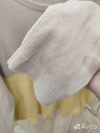Marco Polo свитер Германия хлопок беж-желтый 48р