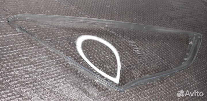 Стекло фары Santa Fe DM