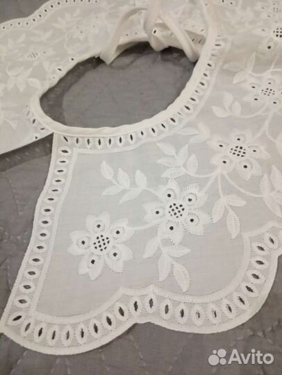 Кружевной воротник хлопок новый