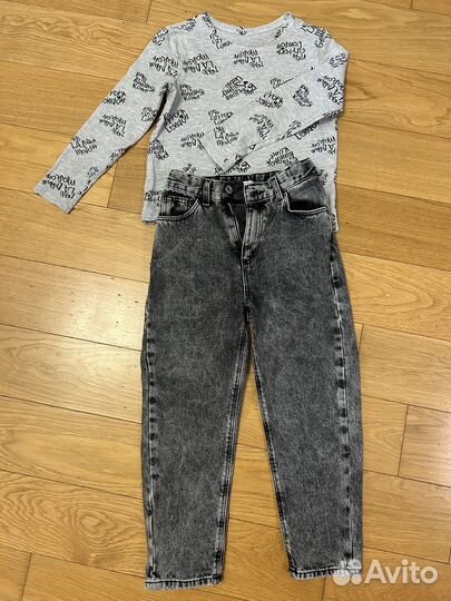 Одежда для девочки, пакетом, 116-122 размер