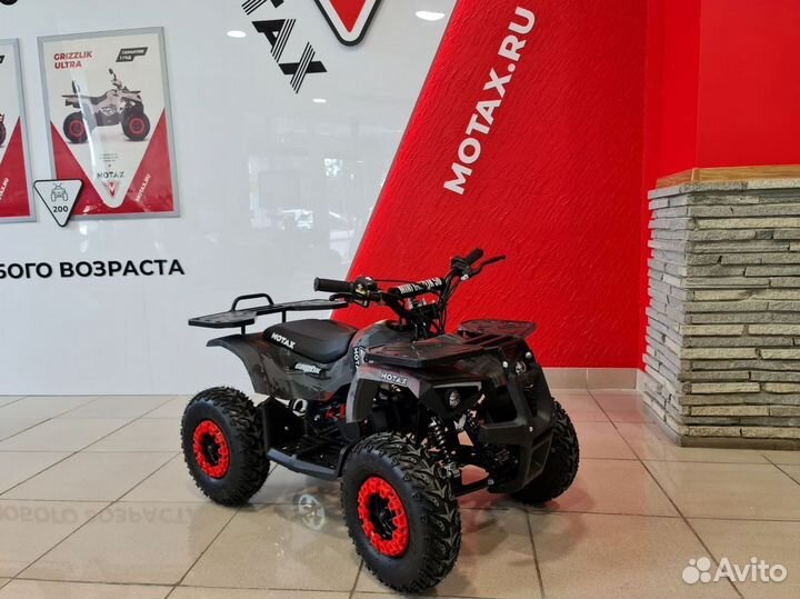 Детский квадроцикл Mini Grizlik X16 (PS) красный