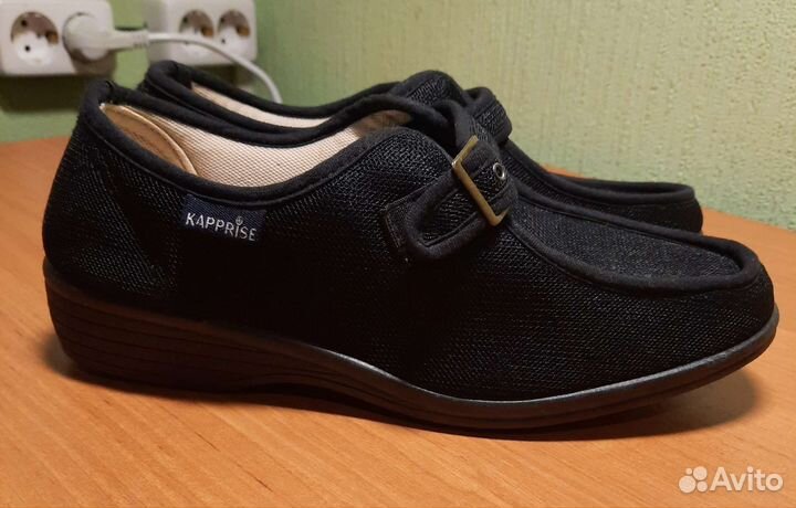 Туфли женские 38 размер текстильные