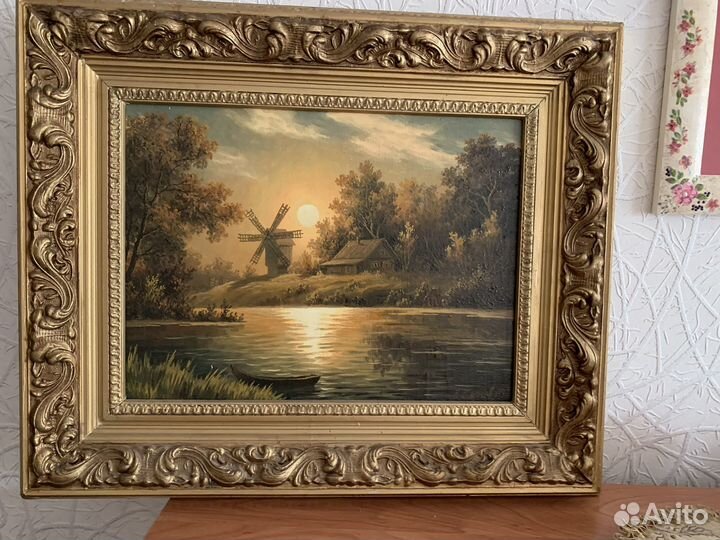 Картина маслом на холсте