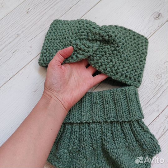 Полоска на голову, манишка