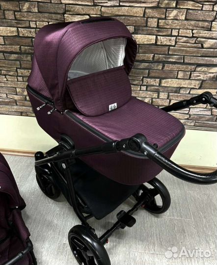 Коляска 3в1 Аdamex Reggio с автолюлькой