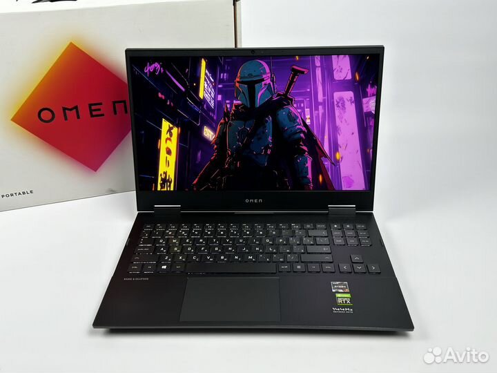 Игровой HP Omen RTX 3060/R7 5800H/16Gb/512Gb/144Hz