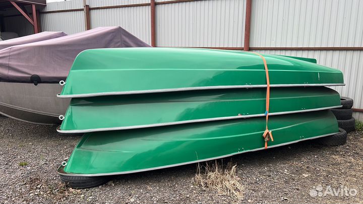 Лодки гребная стеклопластиковая «Удалец 430»