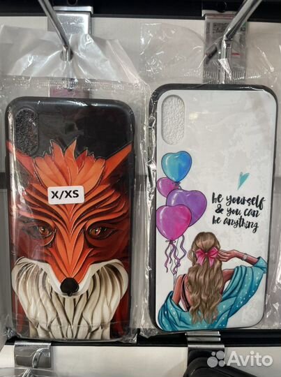 Чехол на iPhone x силиконовый