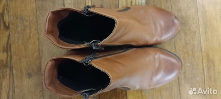 Ботинки женские демисезонные 37 размер нат. кожа
