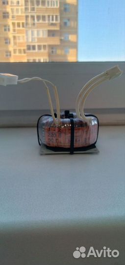 Тороидальный трансформатор 1х15в 2А, 1x24в 1.5A