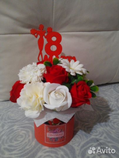 Букет из мыла