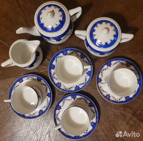 Редкий чайный сервиз Довбыш