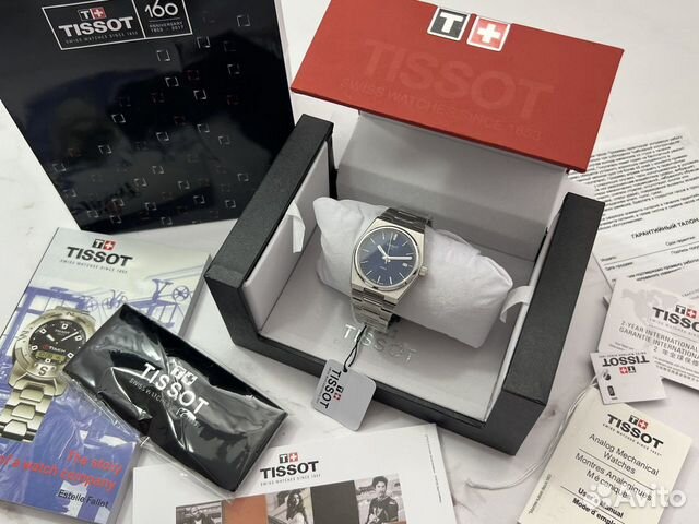Часы Tissot Prx 35 mm синий циферблат объявление продам