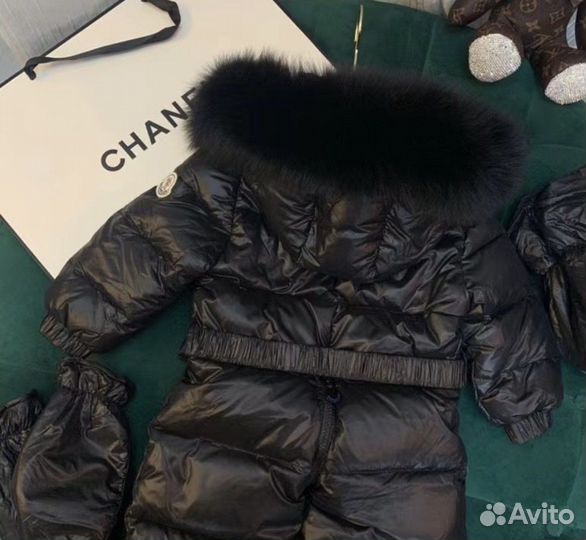 Зимний комбинезон moncler оригинал