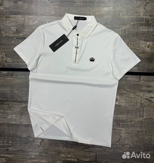 Поло мужское с коротким рукавом dolce gabbana