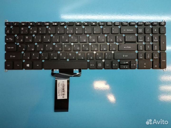Клавиатура для Acer Aspire A317-51 кнопка вкл