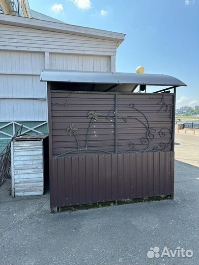 Мангальная зона закрытая