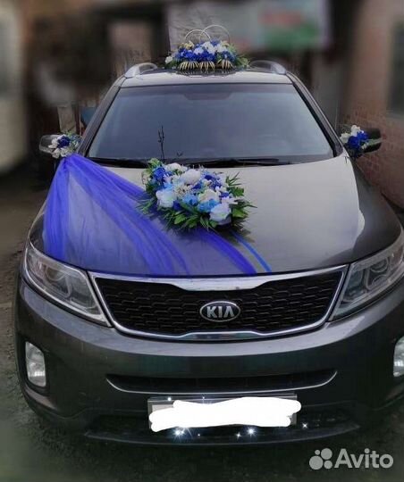 Свадебное украшение для автомобиля