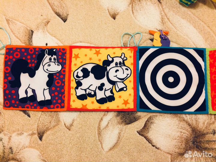 Растяжка-бортик на кроватку Lamaze