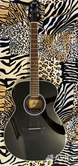 Акустическая гитара flight AG-210 BK