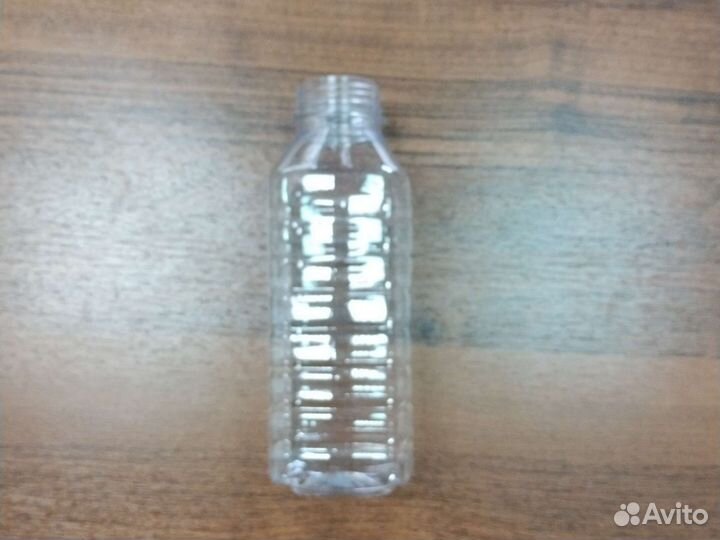 Бутылка 300 и 500 мл. пэт квадратная