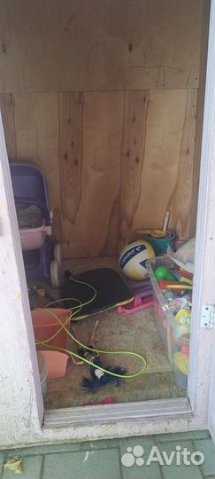 Детский деревянный домик