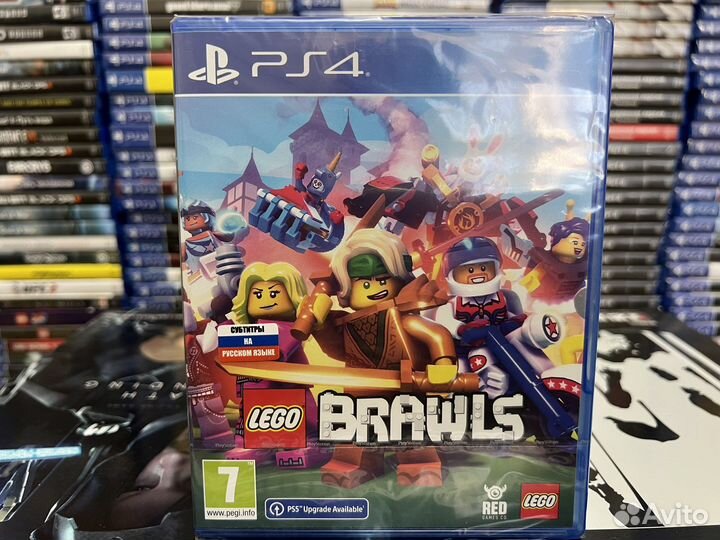 Диск Lego Brawls PS4 / Новый