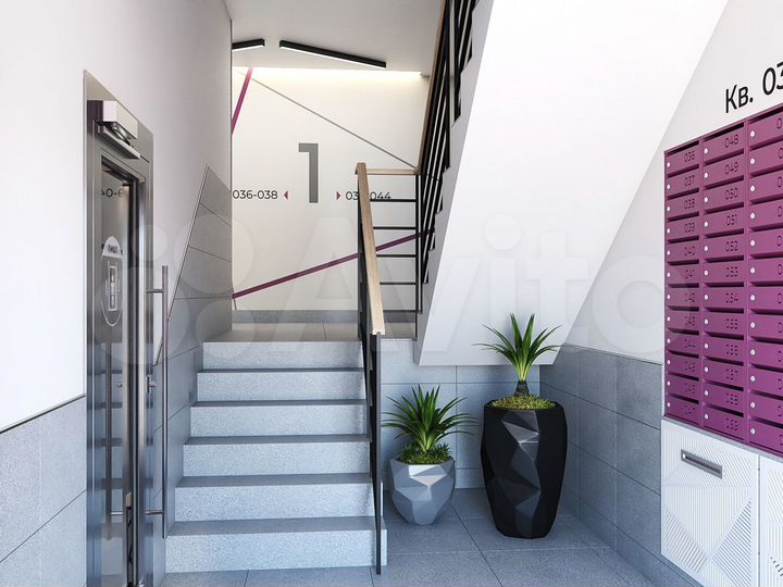 1-к. квартира, 34 м², 5/9 эт.