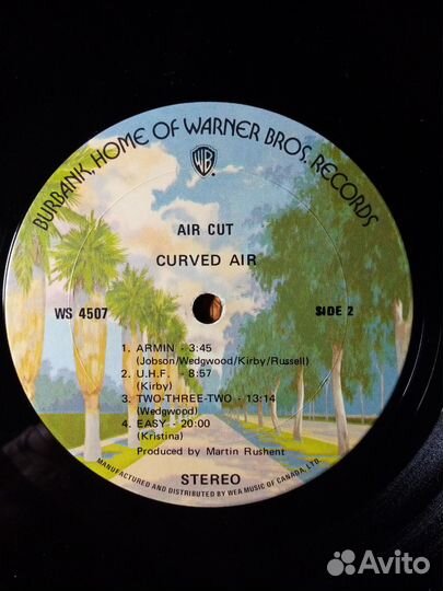 Виниловые пластинки Curved Air 1973, 1975