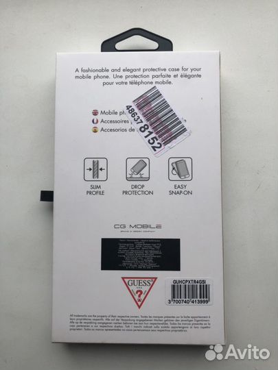 Чехол на айфон X