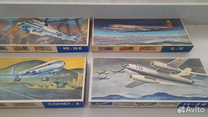 VEB Plasticart GDR сборные модели