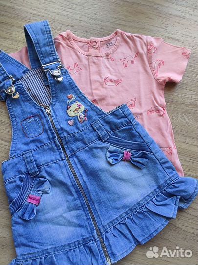Вещи пакетом для девочки в детский сад, 92