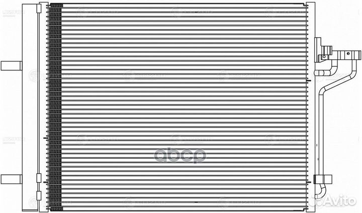 Радиатор кондиц. для а/м Ford Kuga (12) 1.6T/2