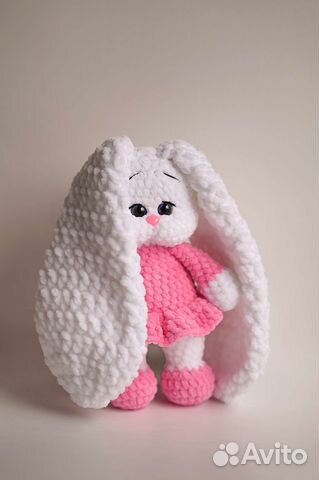 Вязаная зайка