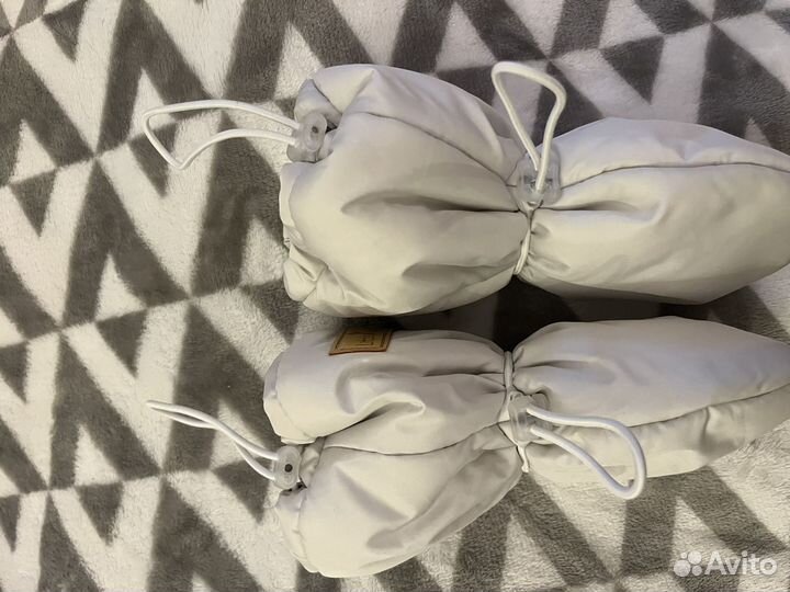 Зимние варежки без пальчика