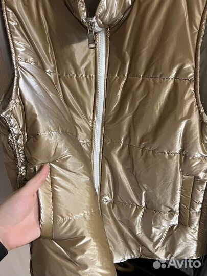 Жилетка женская утепленная 48 50 52