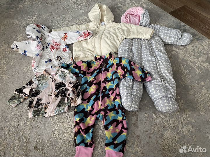 Пакет одежды для девочки 80
