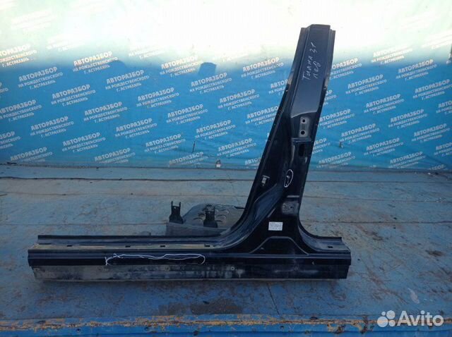 Левый порог со стойкой Nissan Teana J31 седан VQ23