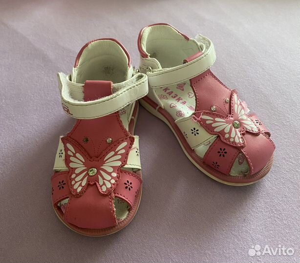 Сандали для девочки размер 21