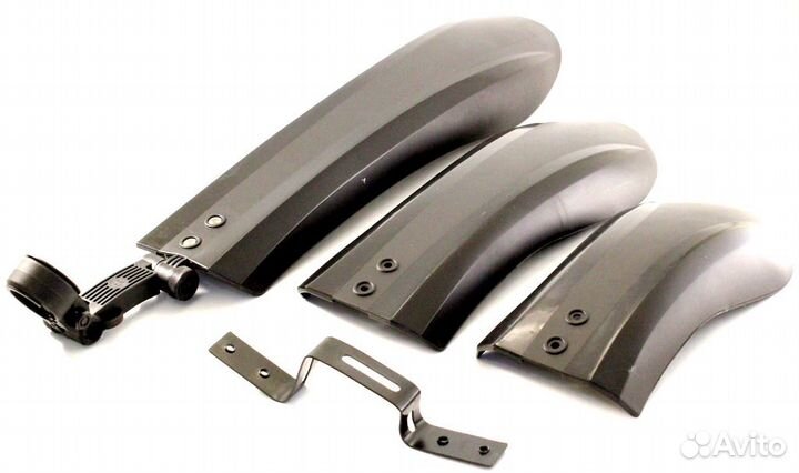 Крылья для велосипеда пластиковые xgnb-062-3 (24-26') Фэт