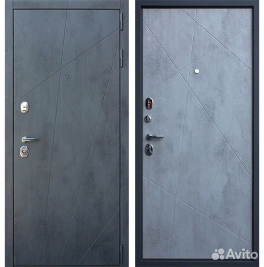 Металлическая входная дверь с шумоизоляцией