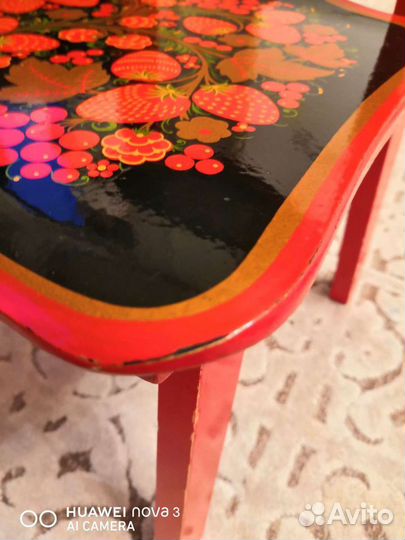 Стул детский хохлома