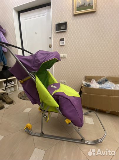 Санки коляска ника